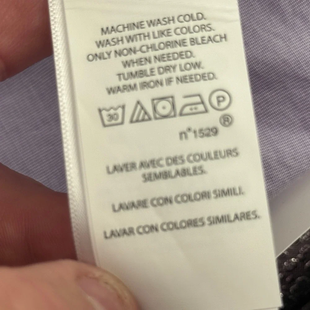 Polo Ralph Lauren Shirt  XXL‎ Purple Classic Fit 100% Cotton Stretch Long Sleeve